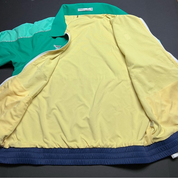 Criquet x Pardon My Take Colorblock Lined Golf Windbreaker Jacket Size: XL - Picture 4 of 11